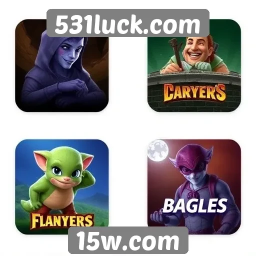 Ofertas de jogos disponíveis em 531luck.com